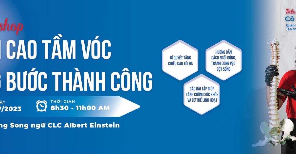 Workshop "Vươn Cao Tầm Vóc - Vững Bước Thành Công"