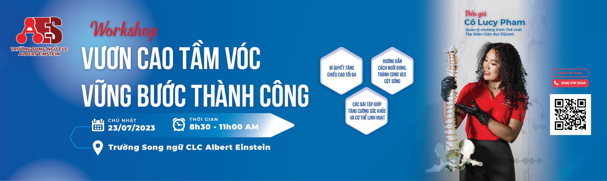 Workshop "Vươn Cao Tầm Vóc - Vững Bước Thành Công"