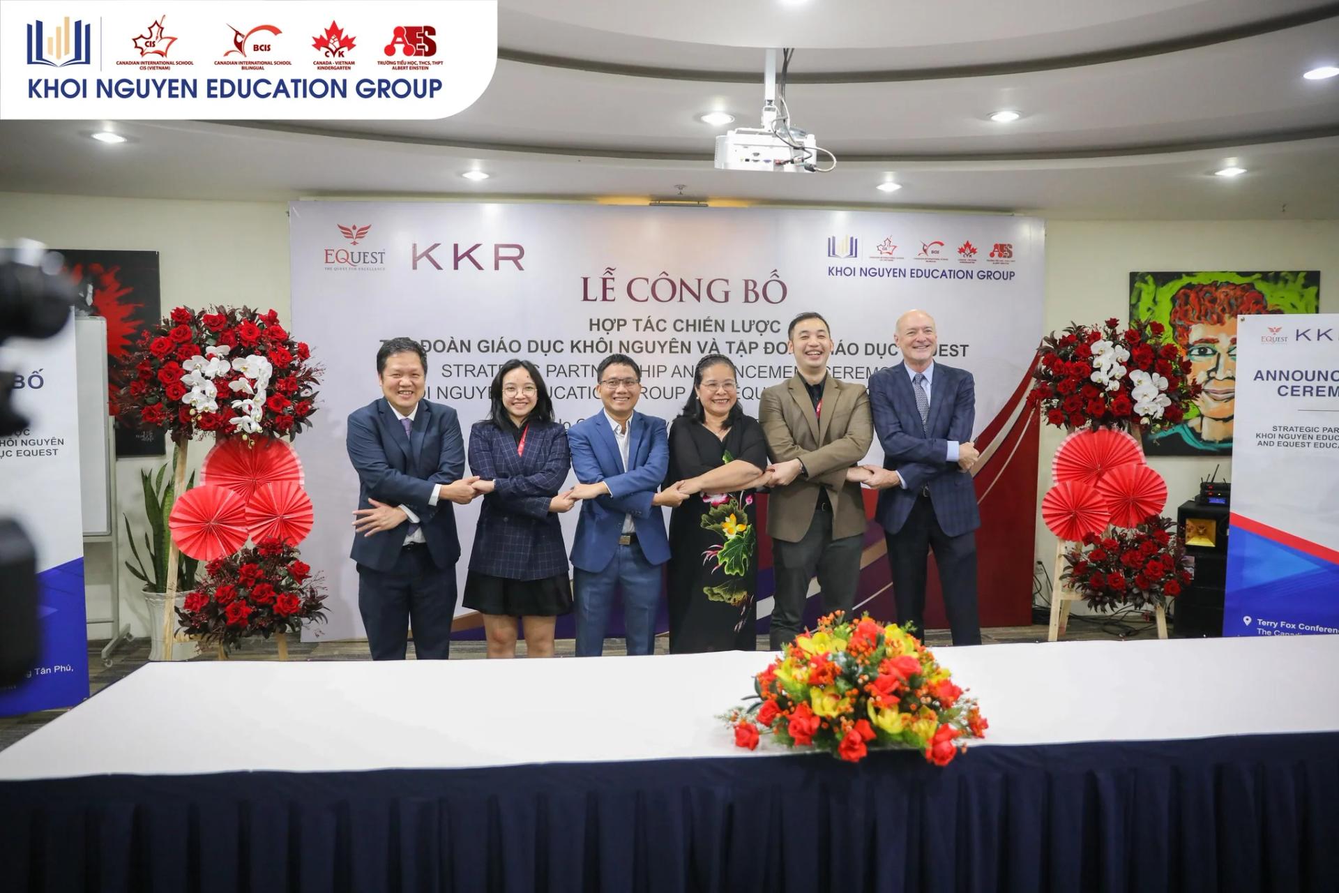 Tập đoàn Giáo dục EQuest và Tập đoàn Giáo dục Khôi Nguyên “bắt tay” trở thành đối tác chiến lược