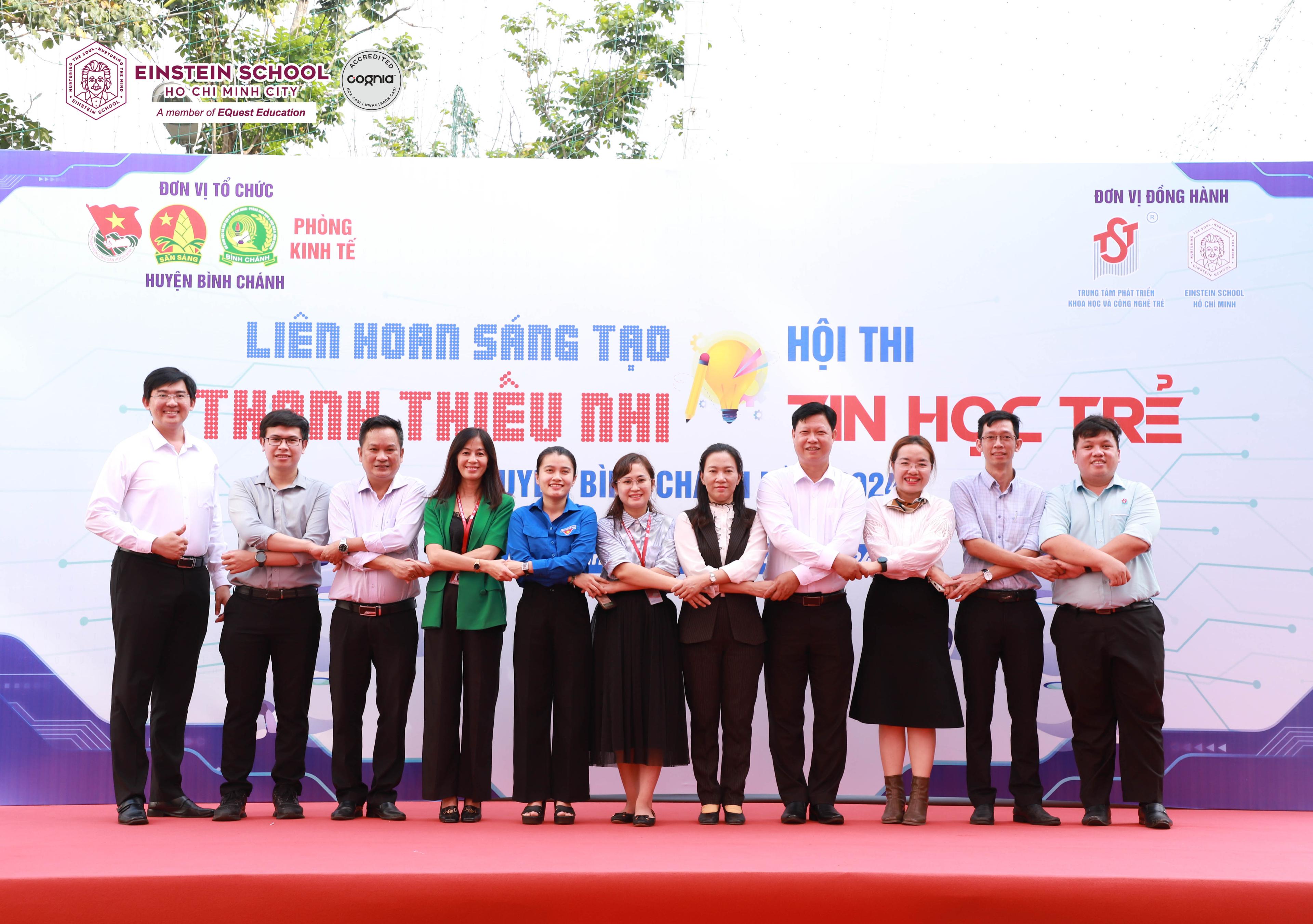 Hội thi Tin học trẻ và Liên hoan Sáng tạo thanh thiếu nhi cấp Huyện Bình Chánh 2024: Sân chơi trí tuệ, khoa học công nghệ cho thế hệ trẻ