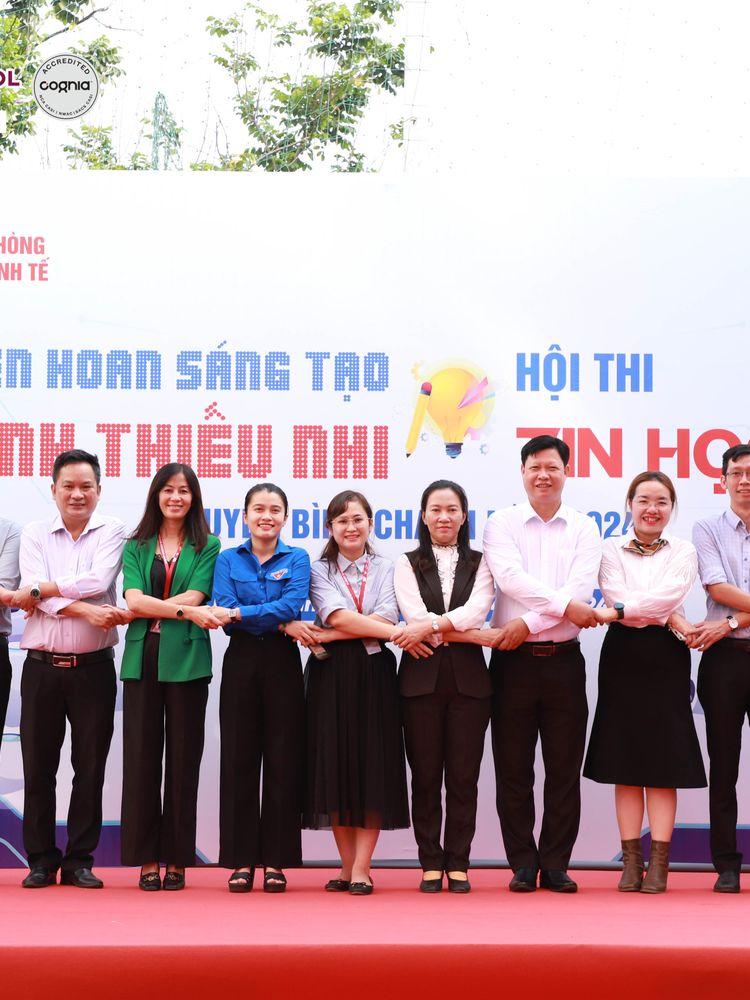 Hội thi Tin học trẻ và Liên hoan Sáng tạo thanh thiếu nhi cấp Huyện Bình Chánh 2024: Sân chơi trí tuệ, khoa học công nghệ cho thế hệ trẻ