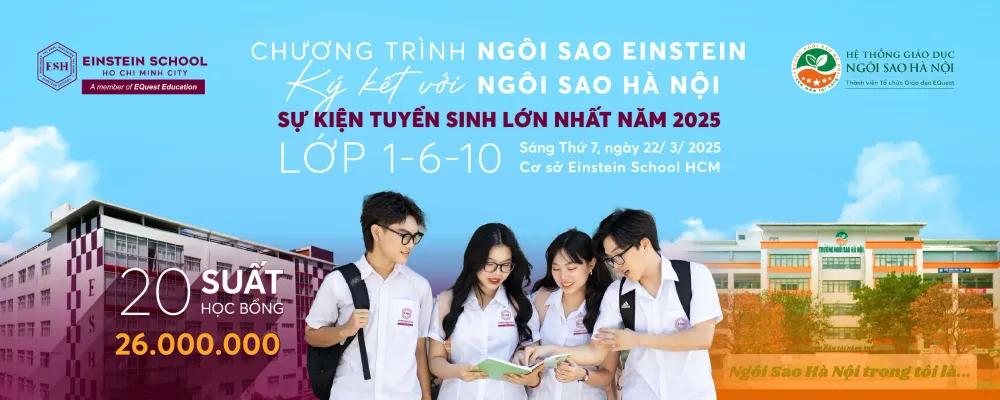 LỄ KÝ KẾT HỢP TÁC VÀ CÔNG BỐ CHƯƠNG TRÌNH NGÔI SAO EINSTEIN – ESS