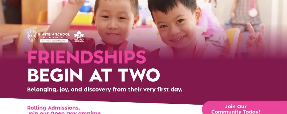 TÌNH BẠN BẮT ĐẦU TỪ KHI CON LÊN HAI