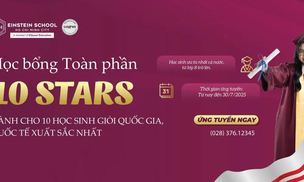 Học bổng toàn phần 10 STARS
