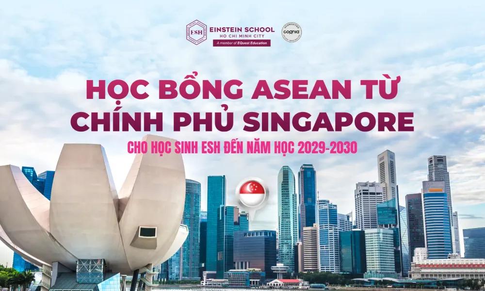 ESH VUI MỪNG ĐÓN NHẬN HỌC BỔNG ASEAN TỪ CHÍNH PHỦ SINGAPORE 
