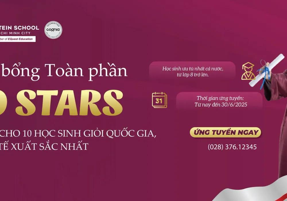 Học bổng toàn phần 10 STARS