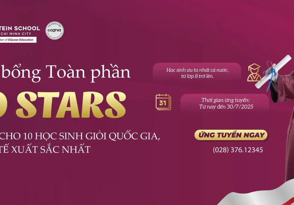 Học bổng toàn phần 10 STARS