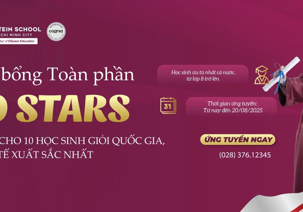 Học bổng toàn phần 10 STARS