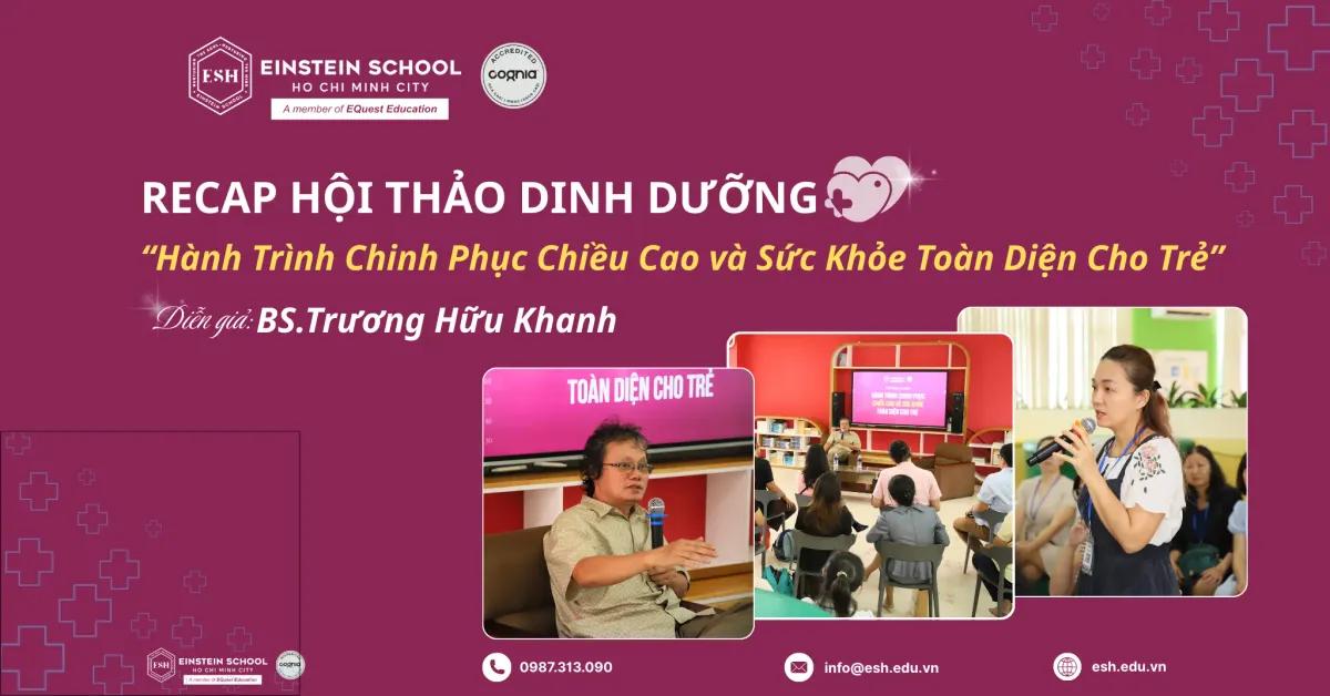 Recap Hội Thảo Dinh Dưỡng “Hành Trình Chinh Phục Chiều Cao Và Sức Khỏe Toàn Diện Cho Trẻ 27/09/2025 