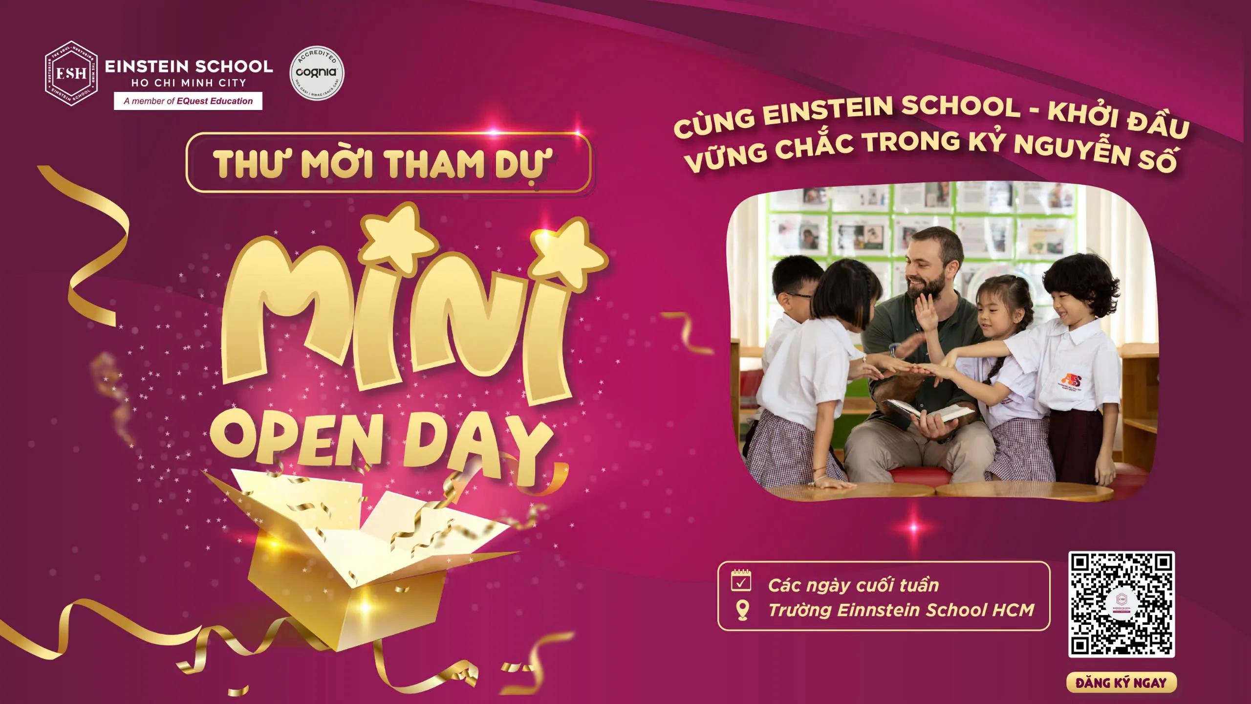 EINSTEIN SCHOOL - KHỞI ĐẦU VỮNG CHẮC TRONG KỶ NGUYÊN SỐ