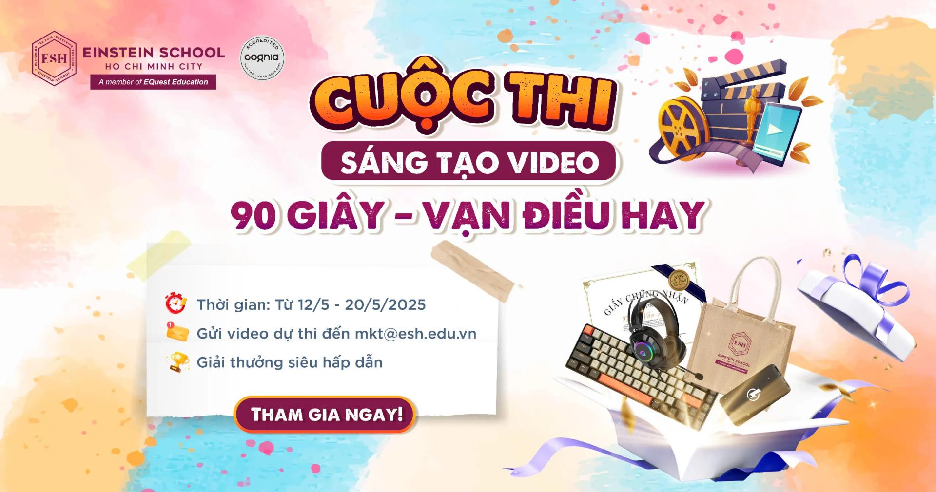 Cuộc thi sáng tạo video 90 GIÂY – VẠN ĐIỀU HAY