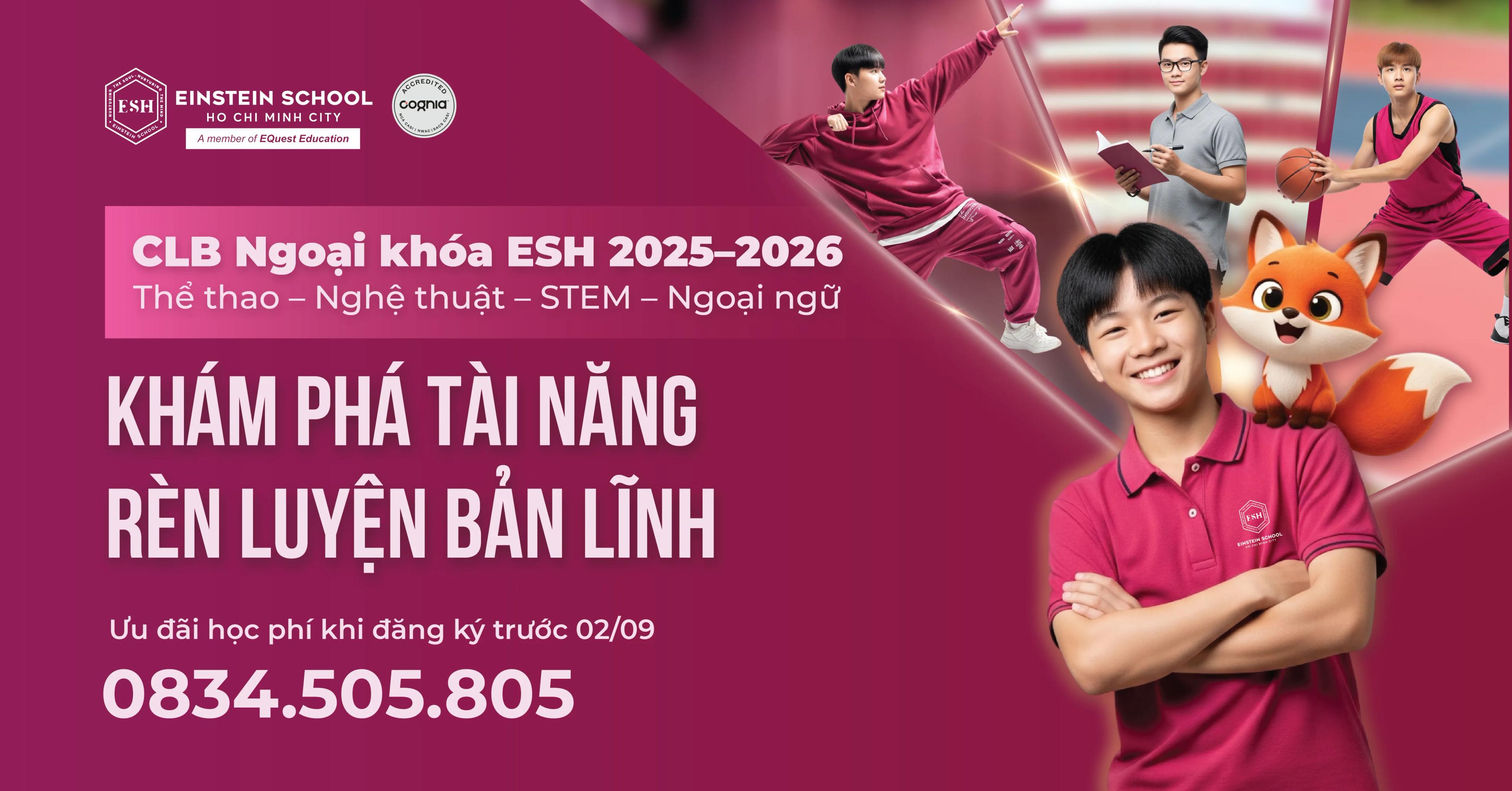 CLB NGOẠI KHÓA PHÁT TRIỂN CÁ NHÂN ESH 2025–2026