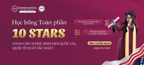 Học bổng toàn phần 10 STARS