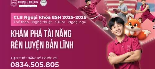 CLB NGOẠI KHÓA PHÁT TRIỂN CÁ NHÂN ESH 2025–2026