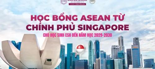 ESH VUI MỪNG ĐÓN NHẬN HỌC BỔNG ASEAN TỪ CHÍNH PHỦ SINGAPORE 