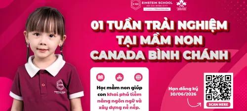 1 TUẦN TRẢI NGHIỆM MIỄN PHÍ TẠI MẦM NON CVK BÌNH CHÁNH