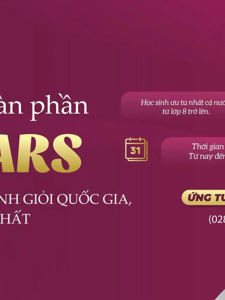 Học bổng toàn phần 10 STARS