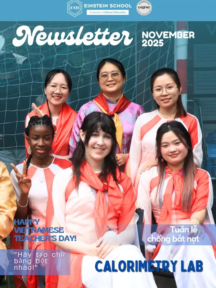 Số báo 21 - Bản tin Trường Einstein School HCM - Tháng 11/2025