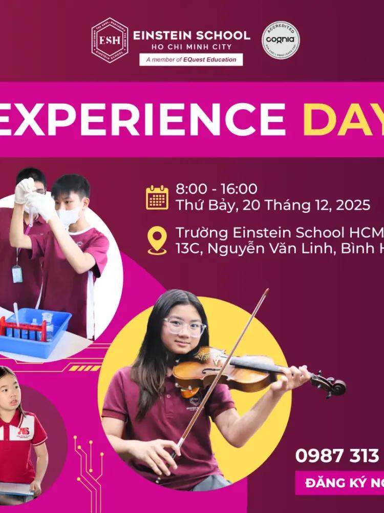 EXPERIENCE DAY 20/12:  TRẢI NGHIỆM "MỘT NGÀY ĐI HỌC TẠI EINSTEIN SCHOOL" - ĐỊNH HƯỚNG SONG NGỮ VÀ STEM TẠI ESH