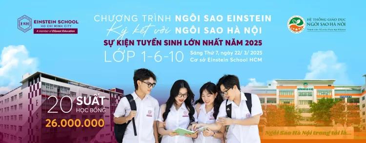 LỄ KÝ KẾT HỢP TÁC VÀ CÔNG BỐ CHƯƠNG TRÌNH NGÔI SAO EINSTEIN – ESS