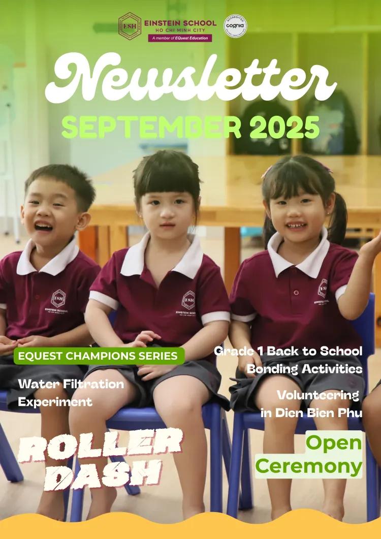 Số báo 19 - Bản tin Trường Einstein School HCM - Tháng 09/2025