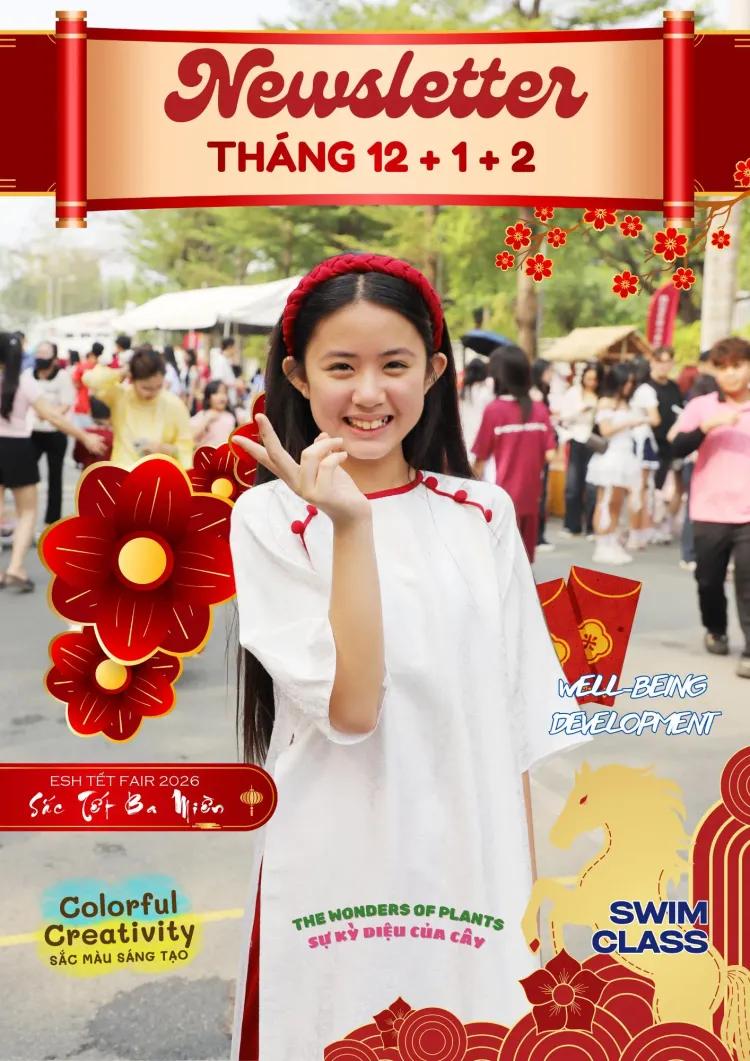 Số báo 22 - Bản tin Trường Einstein School HCM - Tháng 12/2025 - Tháng 02/2026