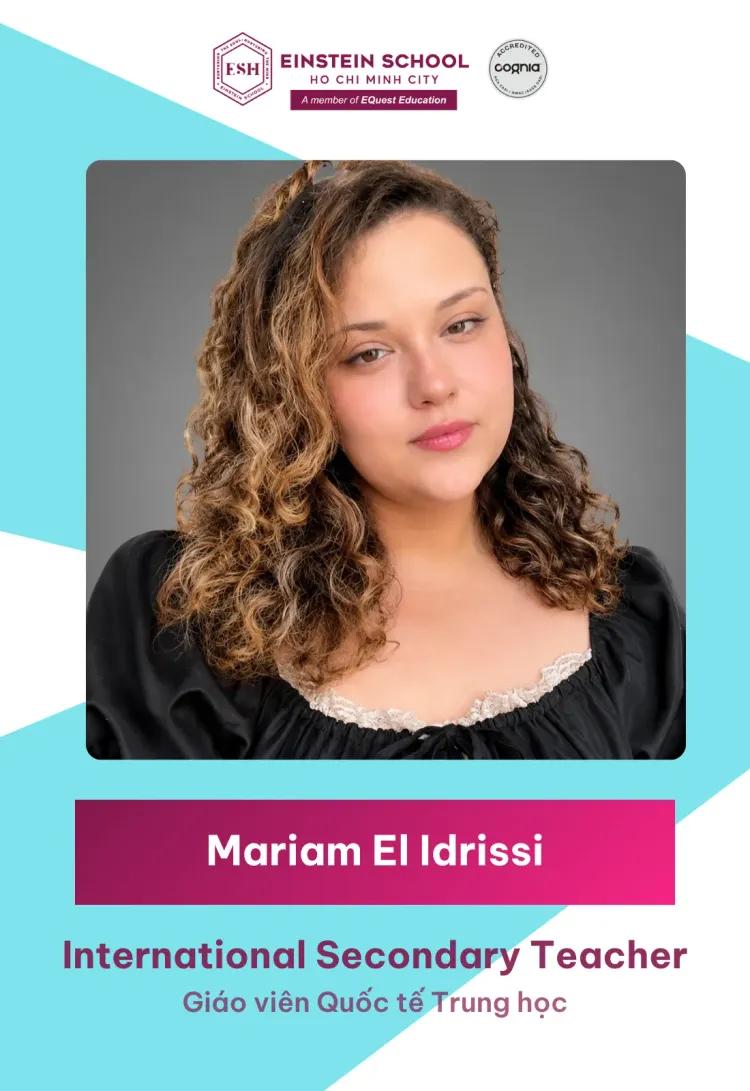 Mariam El Idrissi