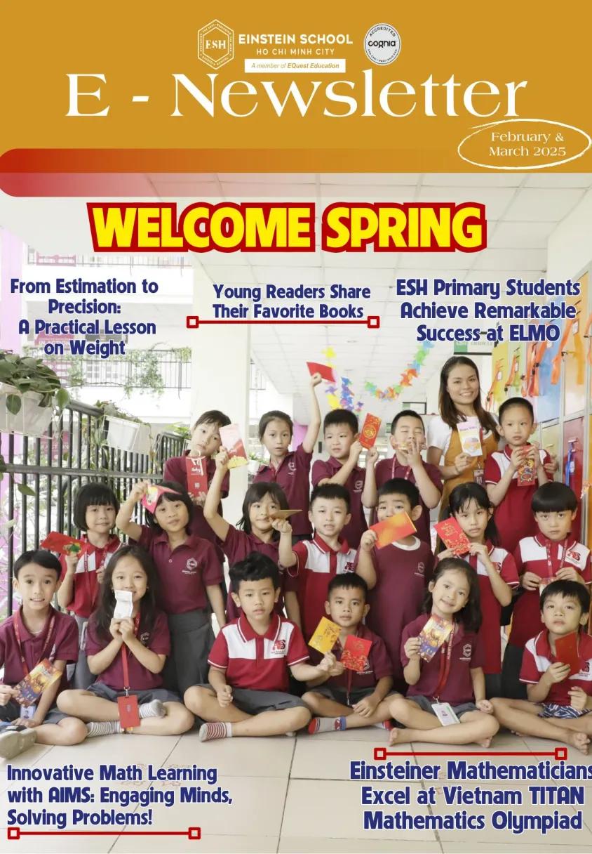 Số báo 17 - Bản tin Trường Einstein School HCM - Tháng 02/2025 - 03/2025