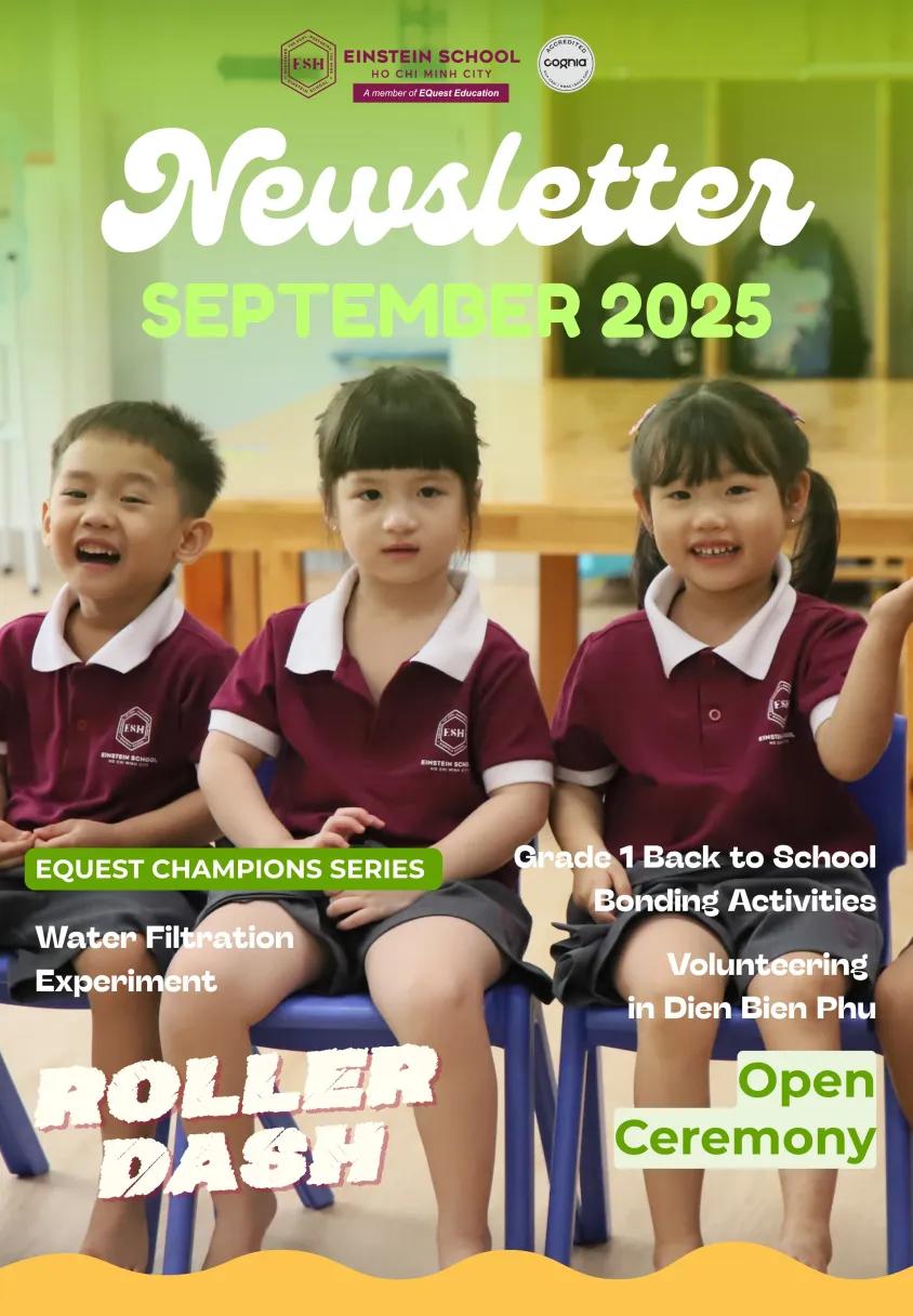 Số báo 19 - Bản tin Trường Einstein School HCM - Tháng 09/2025