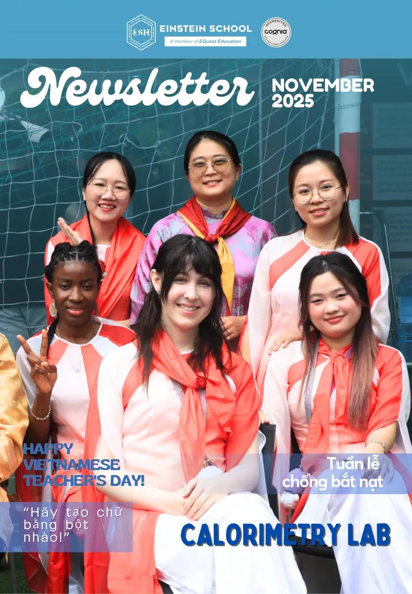 Số báo 21 - Bản tin Trường Einstein School HCM - Tháng 11/2025
