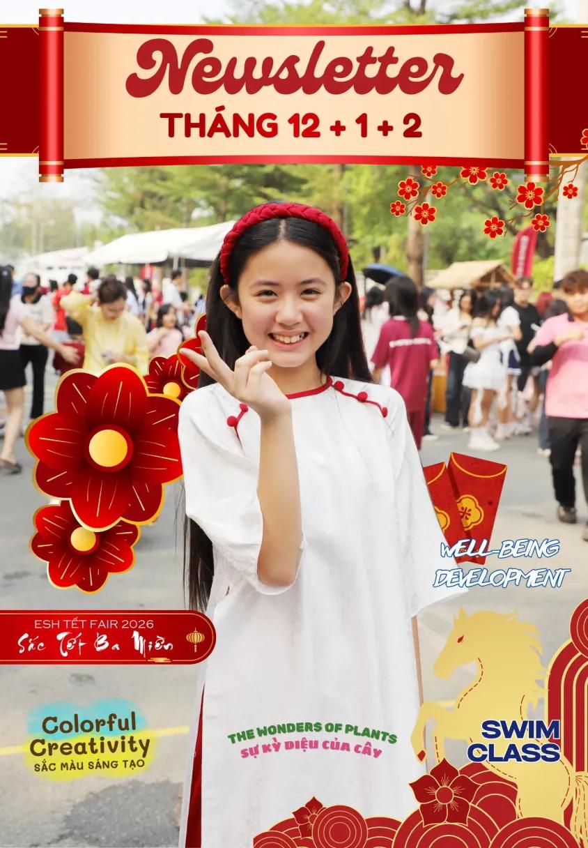 Số báo 22 - Bản tin Trường Einstein School HCM - Tháng 12/2025 - Tháng 02/2026